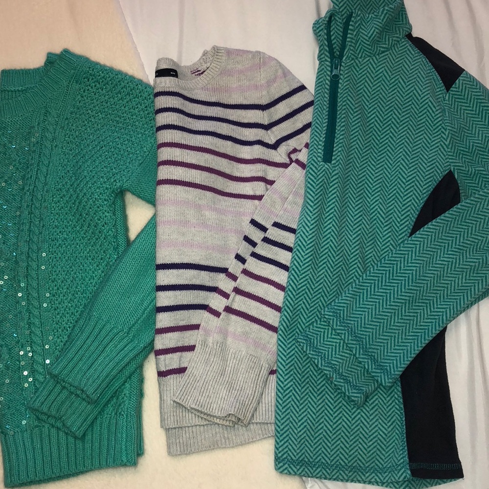 Girls Sweater and Fleece Bundle